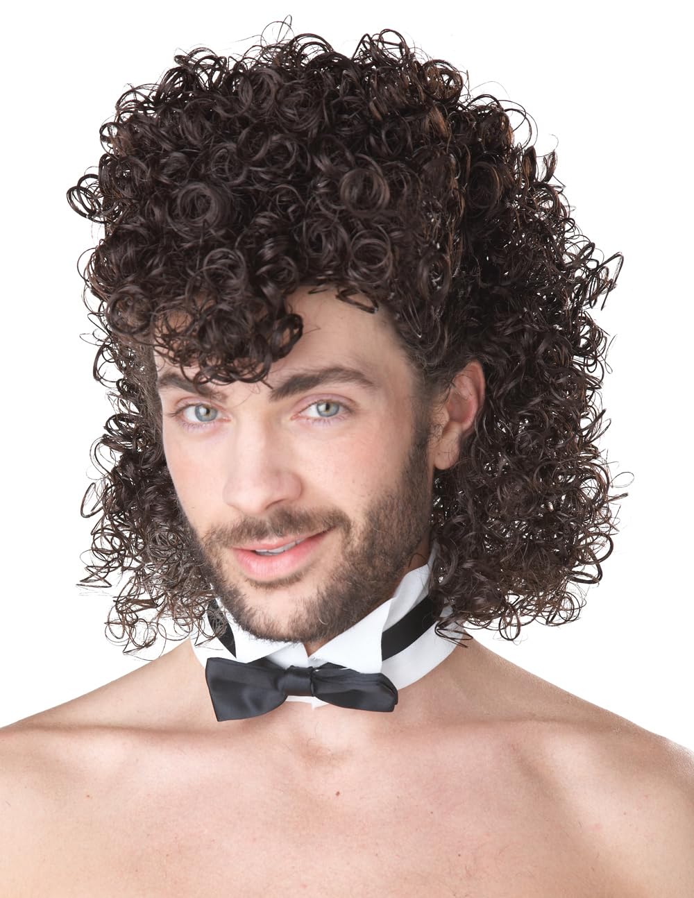 Generique - Dauerwelle Perücke Locken braun