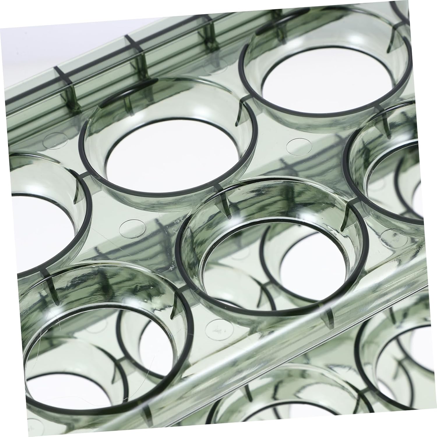 Fridge Egg Holder Flip Storage Box Home Organization Kitchen Egg Organizer Storage Rack