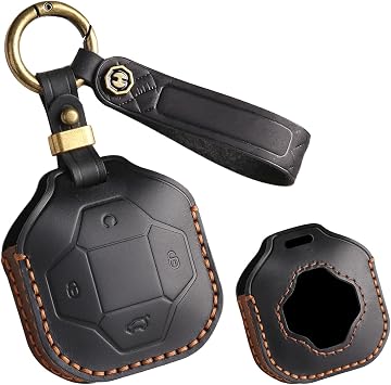 Hard Cover Protective Key Case Cover Compatible with Chery Jetour T2 Traveler T1 Traveler Pro 2023 2024 2025 Waterproof Key Box Car Key Case Key Accessories Black