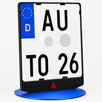 Autodomy Motorcycle License Plate Holder 180 x 200 cm Motorcycle Number Plate Holder