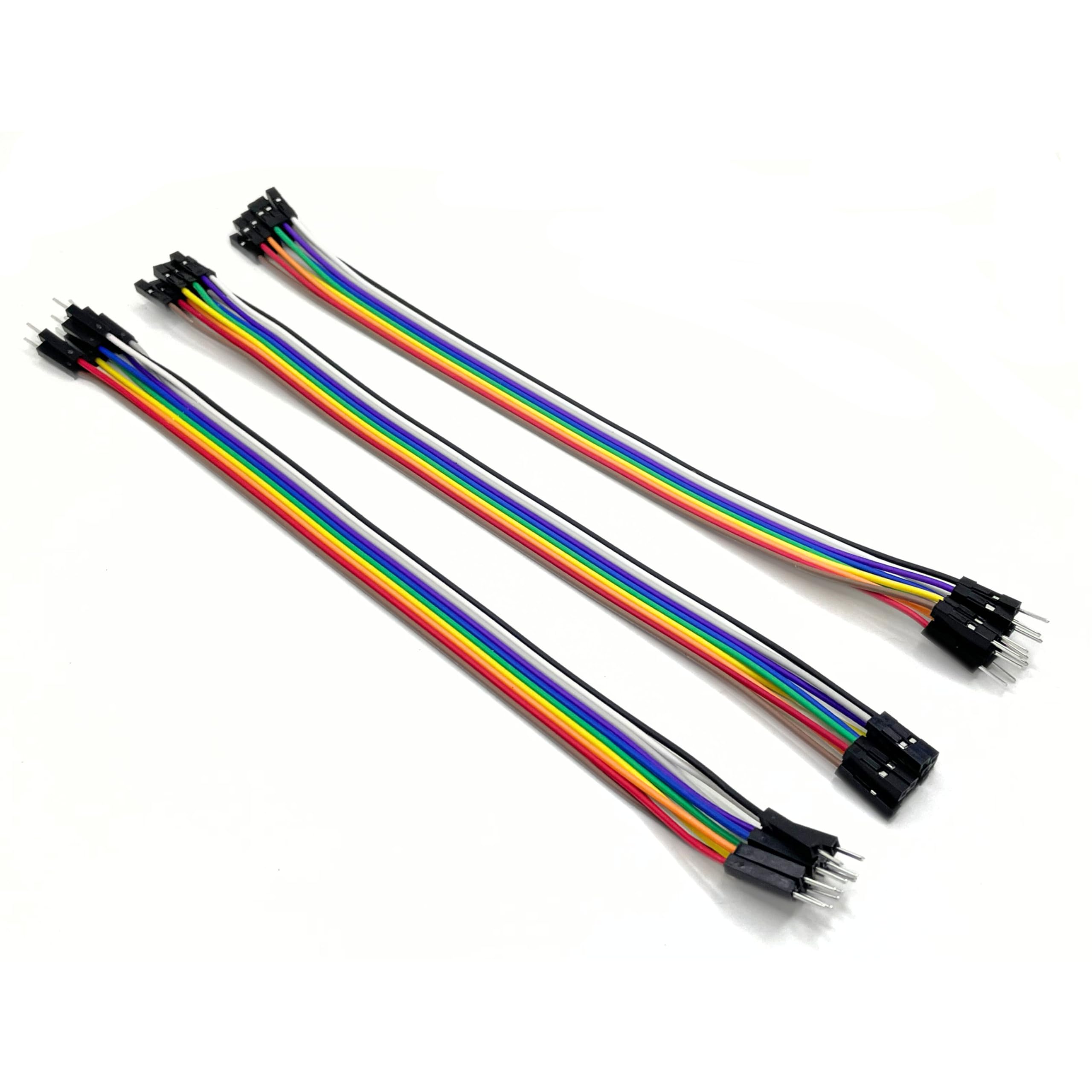 Nescro Ultimate Jumper Wires For Breadboard | Arduino | Electronics Projects | DIY (Male to Female + Male to Male + Female to Female, 10 Pcs)-picture-23