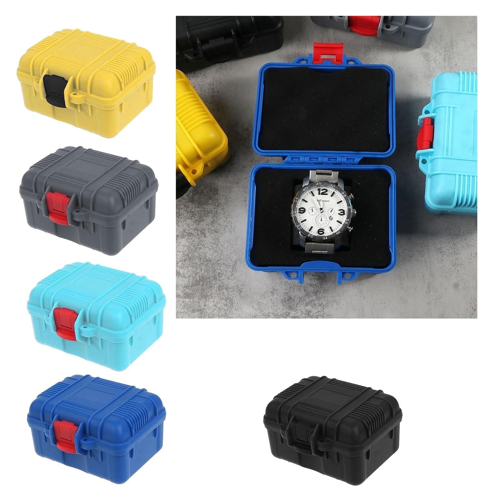 Amazon.co.jp: BuTkus ポータブルプラスチック腕時計ストレージ