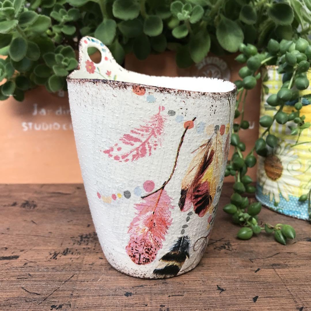 Amazon.co.jp: ご購入品 リメイク鉢 プラスチック鉢 ハンギング