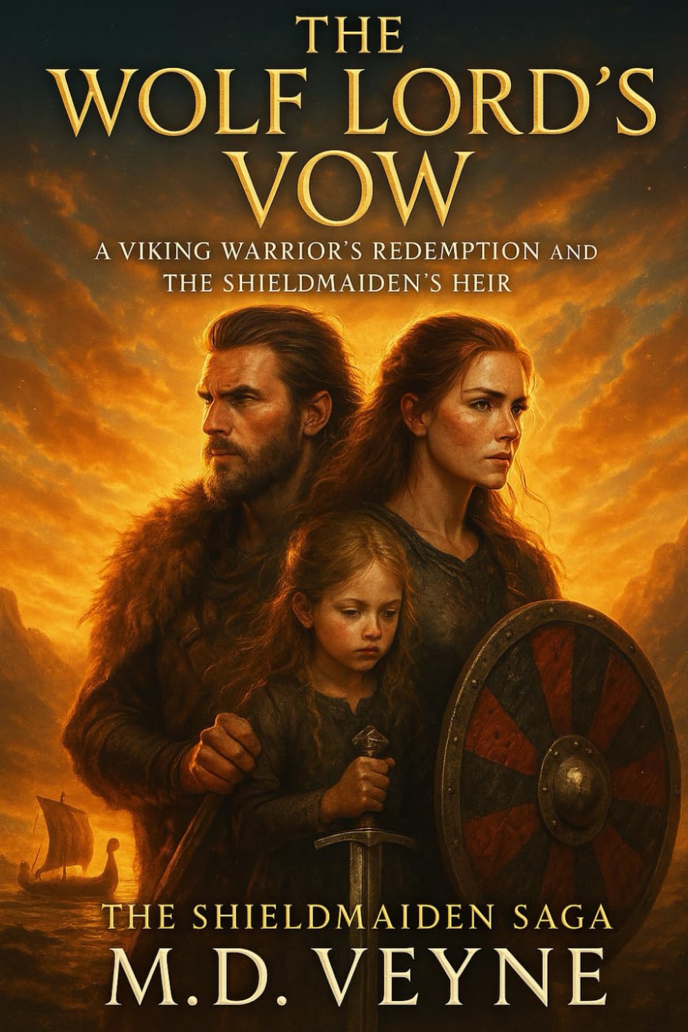 The Wolf Lord’s Vow: A Viking Warrior’s Redemption and the Shieldmaiden’s Heir (The Shieldmaiden Saga: Love, blood, and fire across the Viking world.)