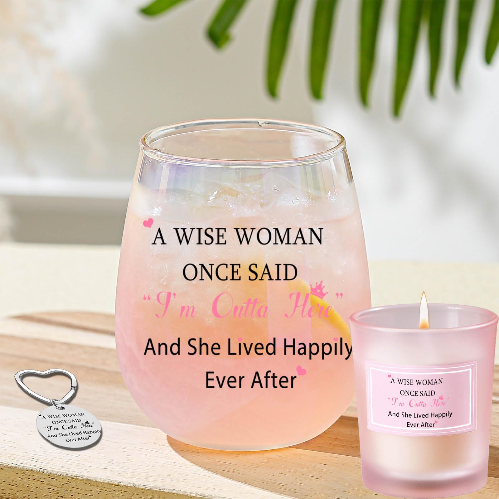 Retirement Wine Glass Gift - Funny Farewell Present -8