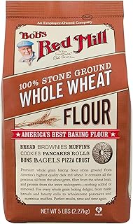 Bob's Red Mill Whole Wheat Flour - 5 lb (Pack of 3)