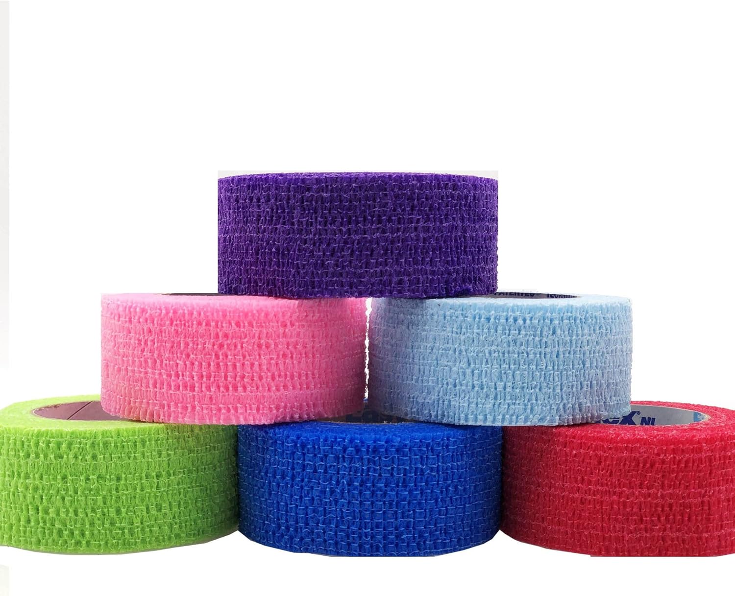 Andover CO-Flex NL 1"x5Yds Physician Color 12-Pack Cohesive Flexible Elastic Latex Free Bandage Compression Self Adherent Wrap Vet Kids Children Animals Pets Cats Dogs Horses 5100PC