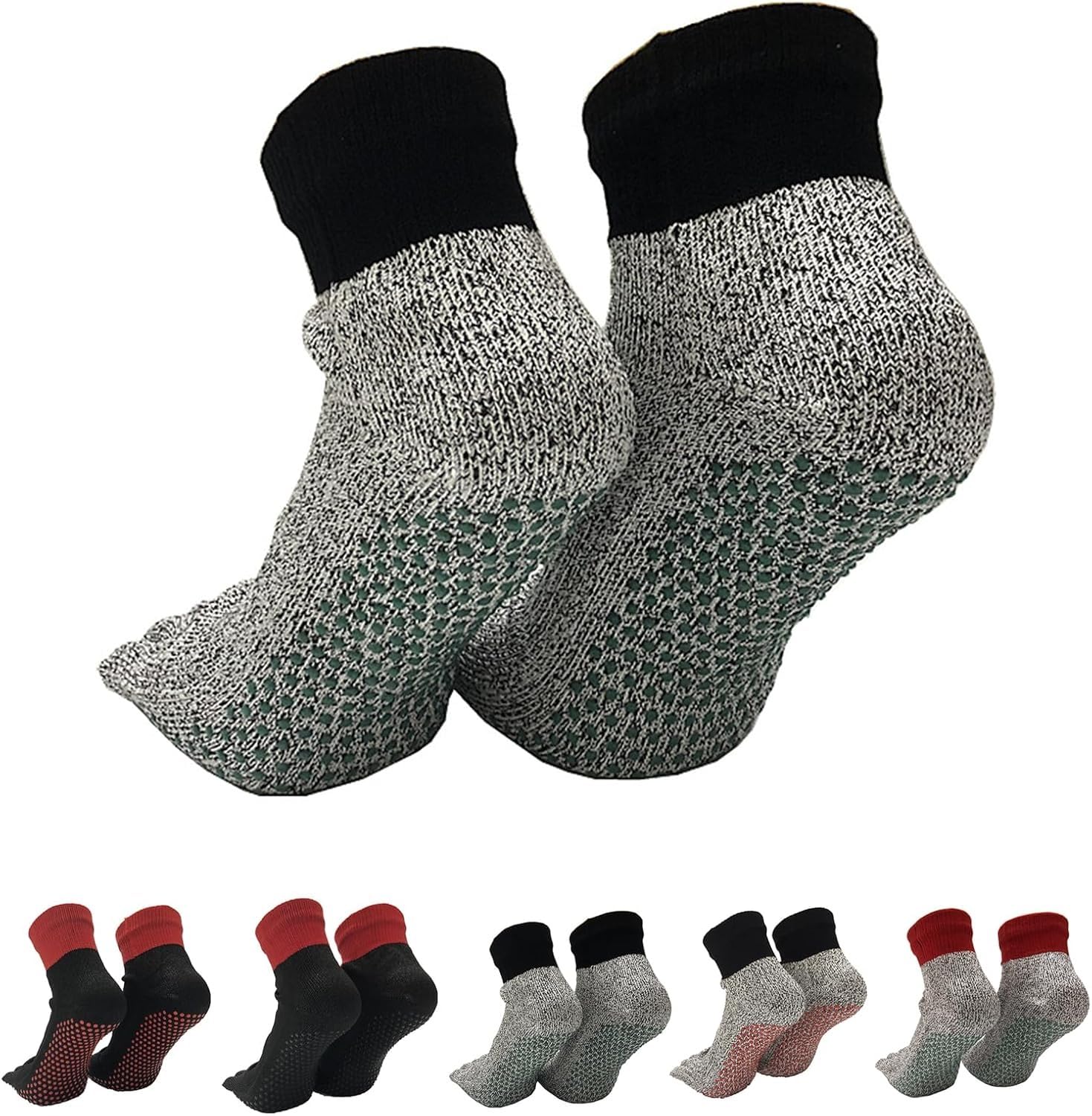 SiQiYu Hypersocks Barefoot Grounding Socks for Women & Men