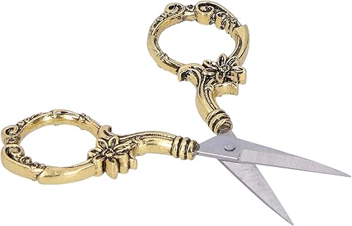 Miniatura 8 de Vintage Flower Scissors DIY European Needlework Embroidery R Craft CollectionSilver Stainl These Ensure Lasting with Hardness Resistan Vintage