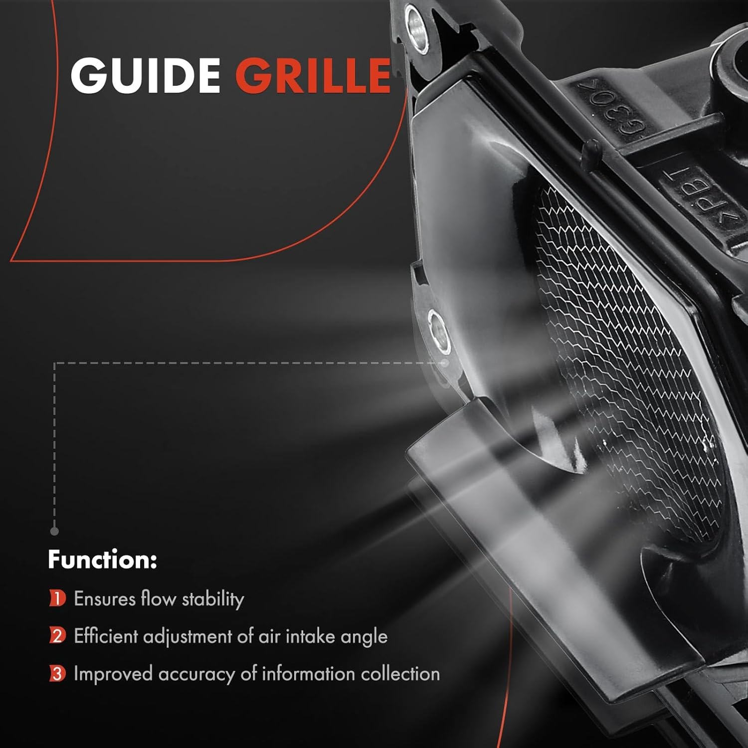 A-Premium Mass Air Flow Sensor Meter [7-Pins] Compatible with Mitsubishi Galant 1999-2004, Lancer 2003-2007, Outlander 2003-2006, 2.0L 2.4L 3.0L, Replace# E5T08271