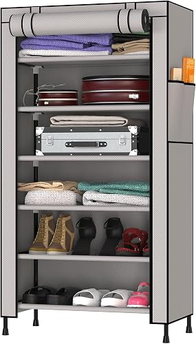 MY ARMOR 1 Door Foldable Multipurpose Wardrobe
