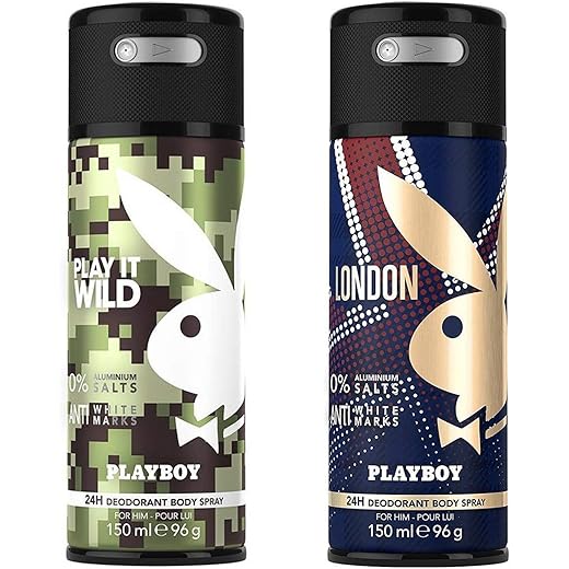 Playboy Wild Deo Combo - Pack of 2