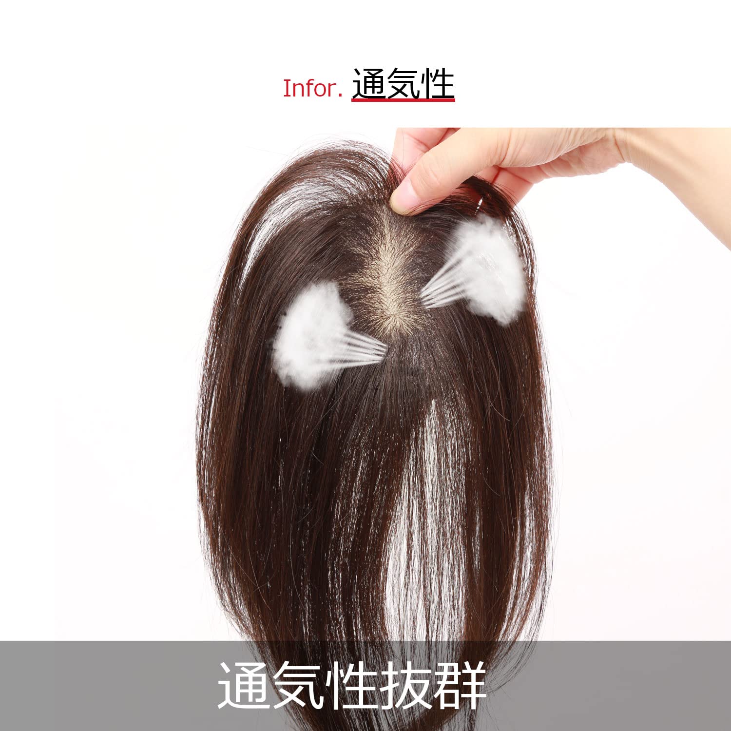 Amazon.co.jp: （私元気）人毛 部分ウィッグ ポイントウィッグ  