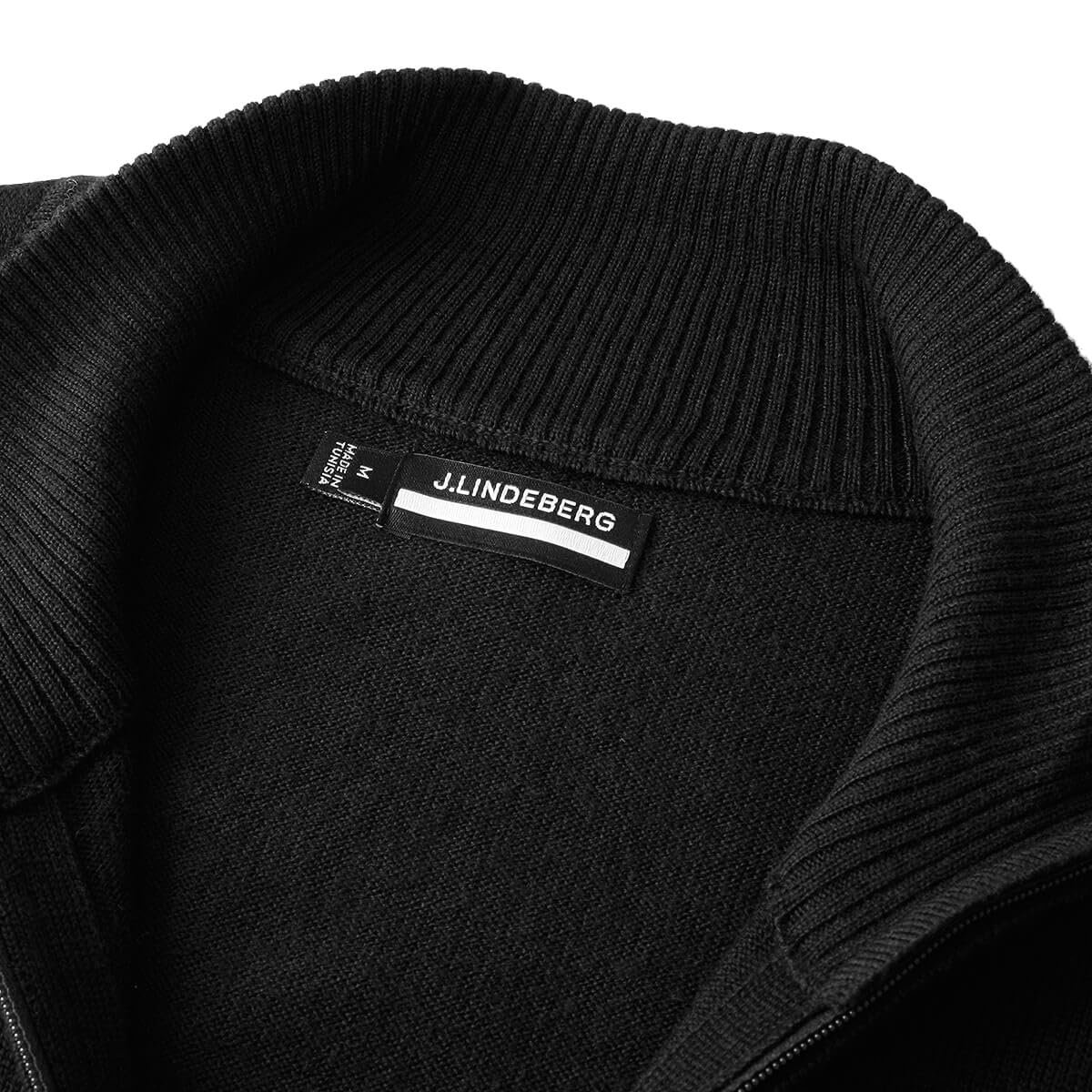 J.Lindeberg Herren1/2 Zip Golfpullover Merino Mischung Weich Atmungsaktiv Leicht