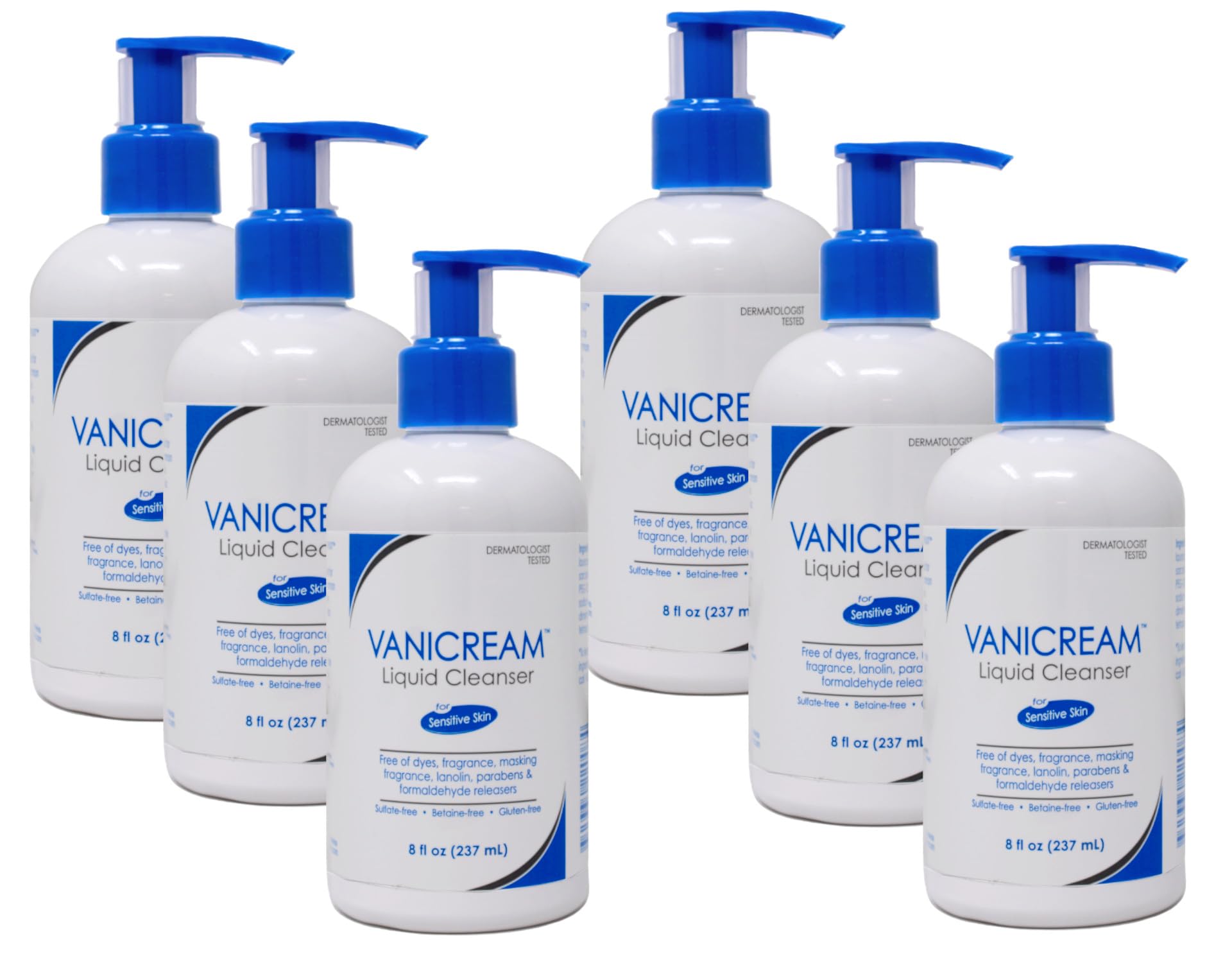 Amazon.com : Free & Clear Liquid Cleanser 8 oz (Pack of 6