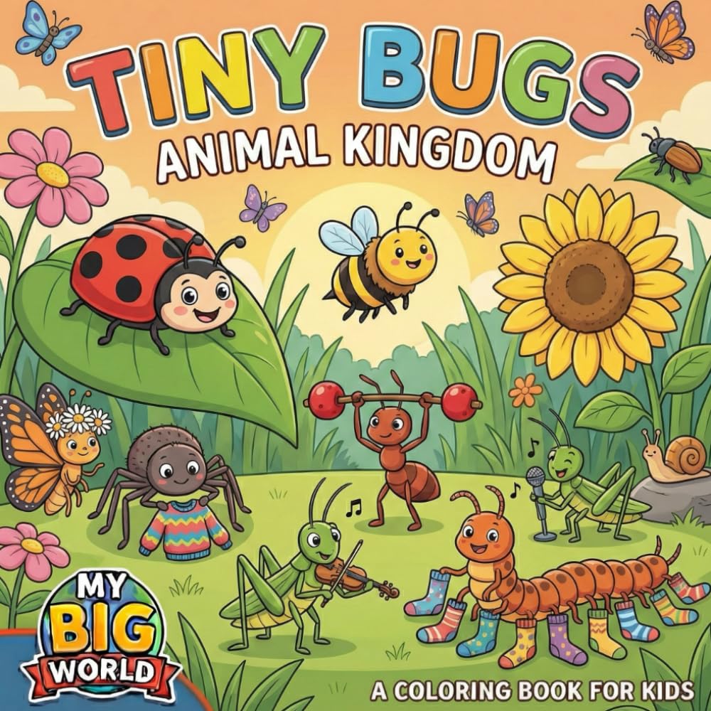 Tiny Bugs: Animal Kindom (My Big World)