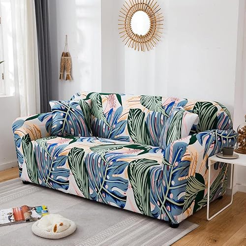 Midodo Printed Couch Cover Stretch Sofa Covers Patterned Loveseat Slipcovers For 2 Seater Cushion Couch Love Seat Set (Xy, 2 Seater/Loveseat) #TOP2