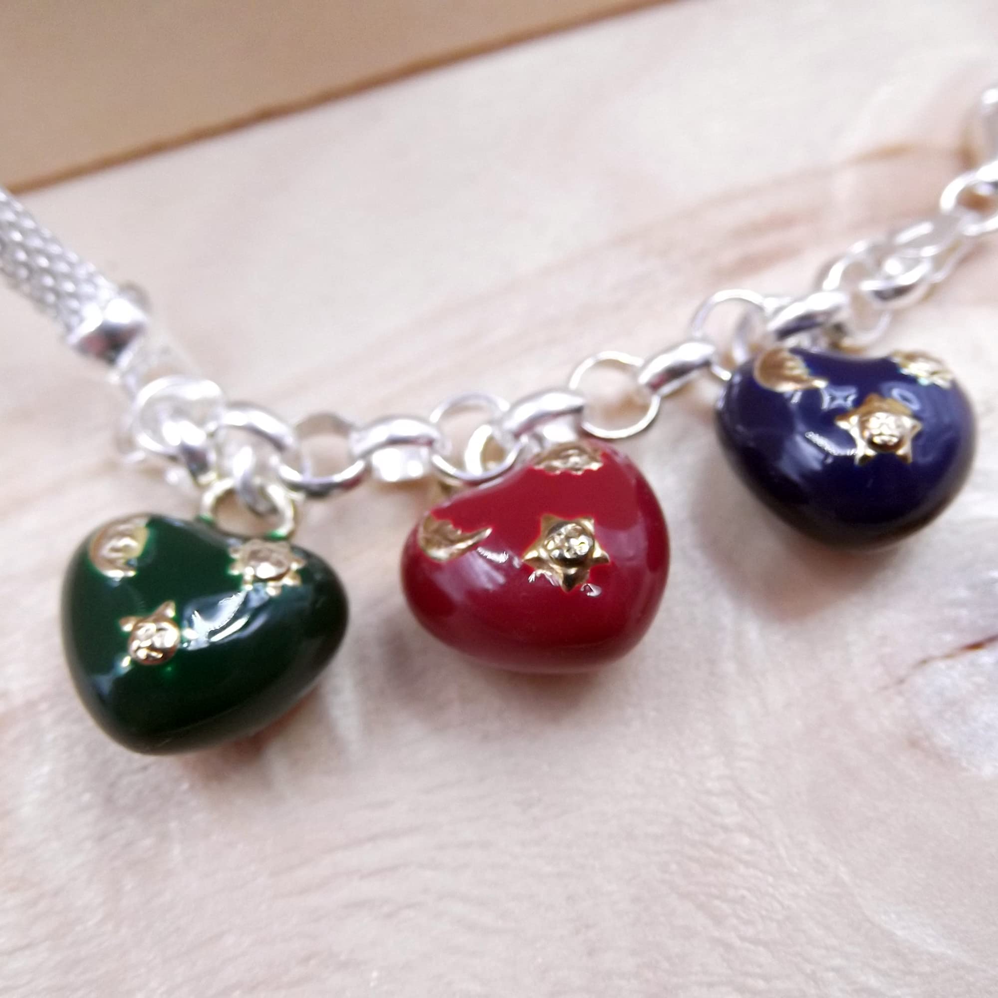 Gioielli Aurum Bracciale Donna Argento 925 con Charm Cuore Pendente