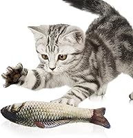 Vista 1 de 7.8 inch Simulation Fish Plush Toy, Soft Fish Decorate Grass Carp Plush Pillow Stuffed Toy for Home Decoration Kids Pillow