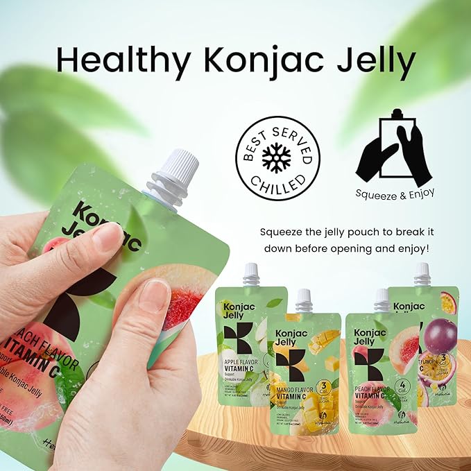 Bundle Hethstia Konjac: Sopa Instantánea y Jalea Bebible, Bajo Carbono miniatura 7