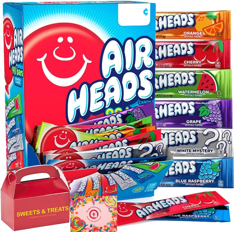 Airhead Fruit Flavored Candy Variety Pack Watermelon