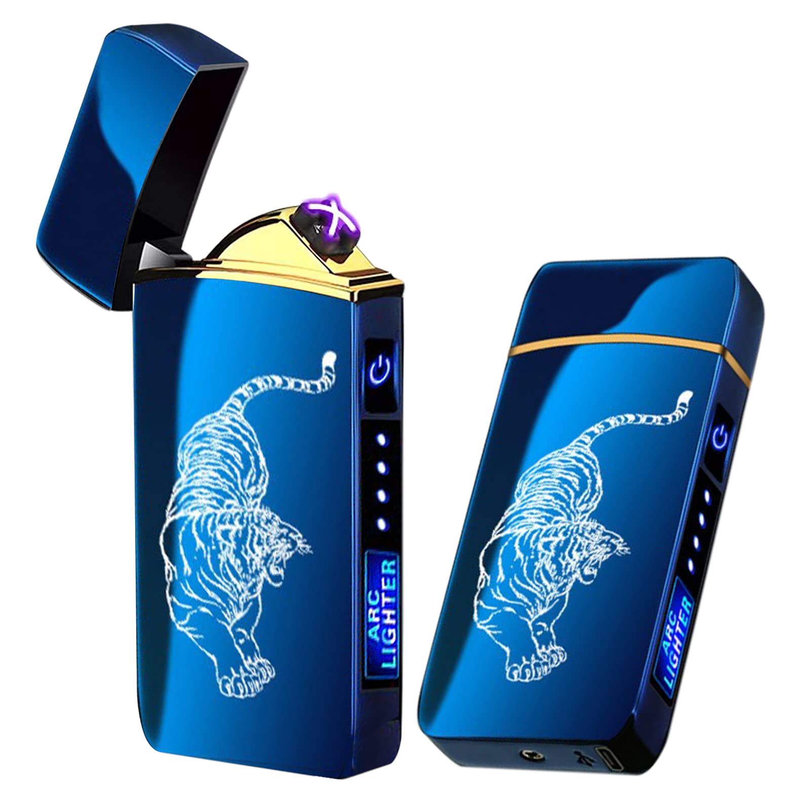 Blue Tiger Arc Lighter