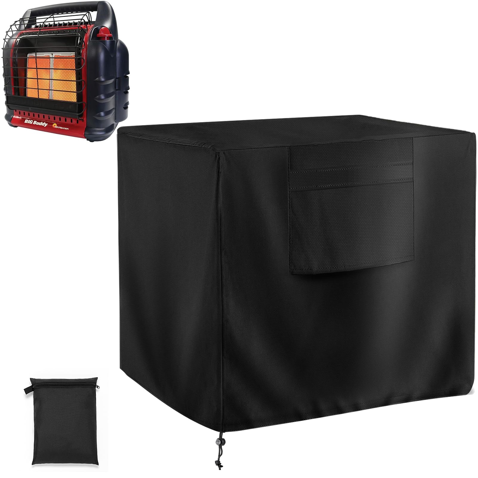 Patio heater Covers, Compatible with Most of Portable LP Gas Heater（18"Lx12" Wx18"H）, Heavy-duty and Weather-resistant Oxford Fabric-image-32