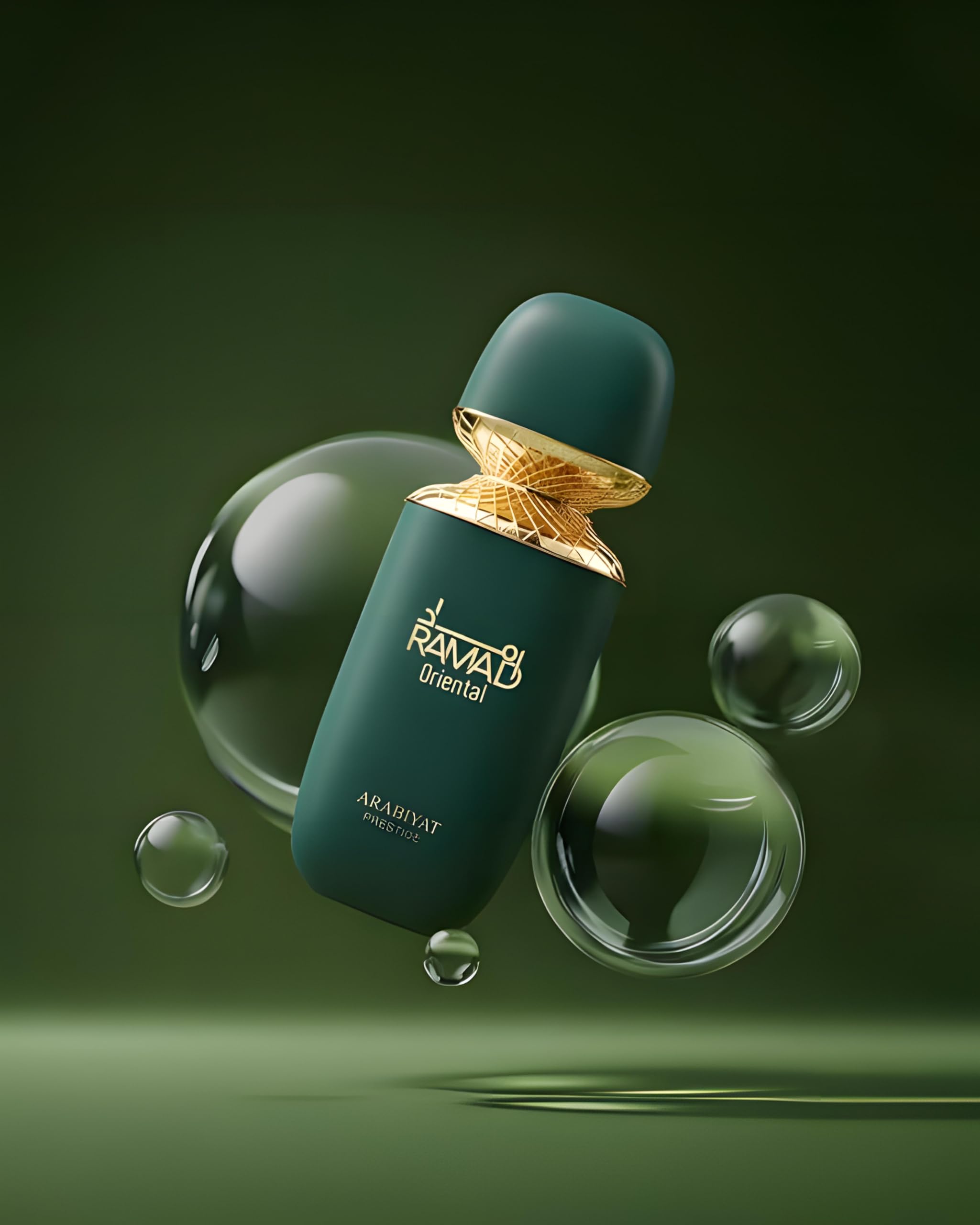 Arabiyat Prestige Ramad Oriental Eau de Parfum für Damen und Herren (Unisex), 100 ml, hergestellt in den Vereinigten Arabischen Emiraten