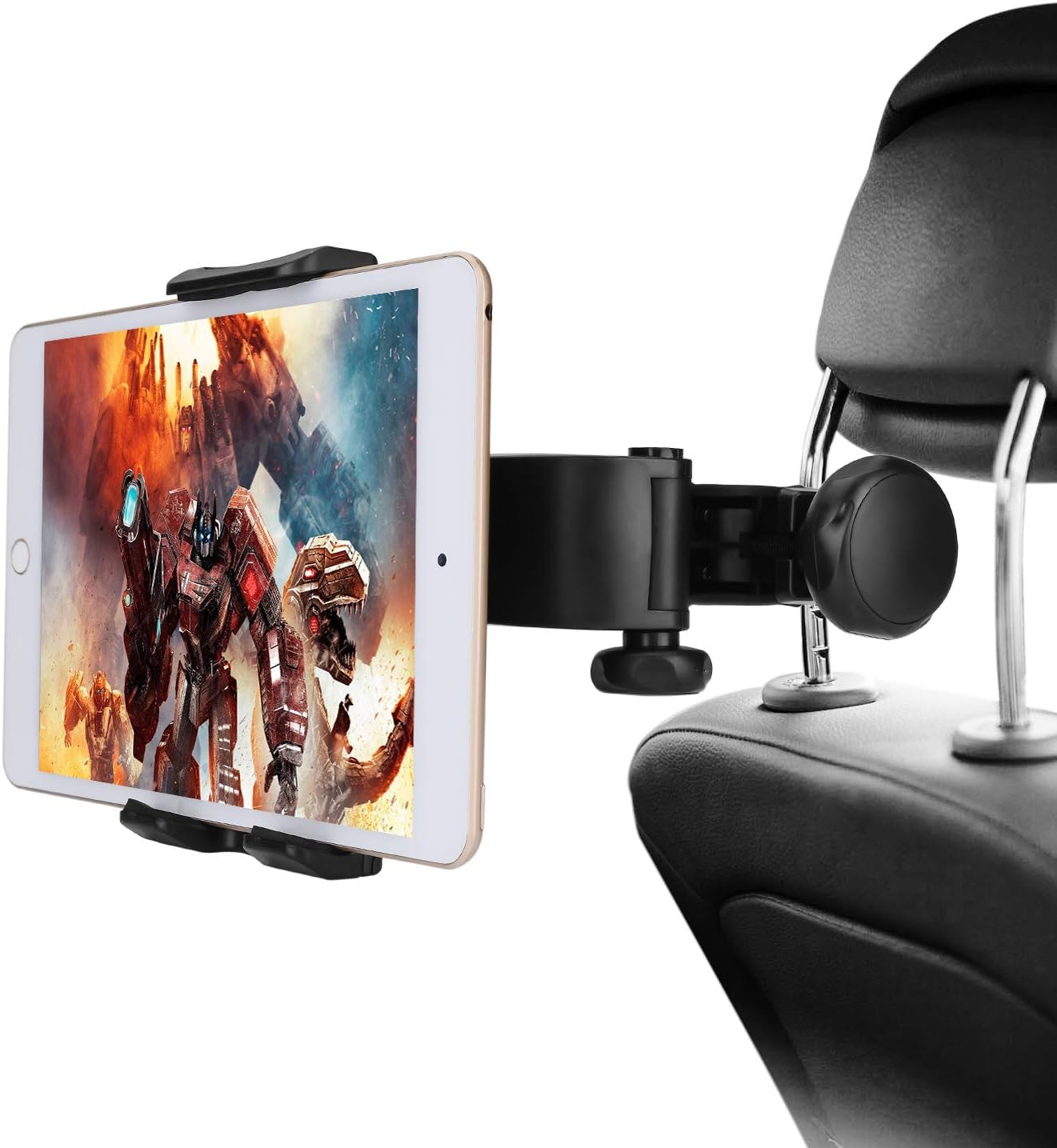 Car Headrest Mount,Ecbrt Car Headrest Tablet Holder for iPad Pro/Air/Mini,Kindle Fire HD,Nintendo Switch,iPhone&Other Smartphones Stand Cradle Bracket Holder for 7''-11''with 360° Angle-Adjustable