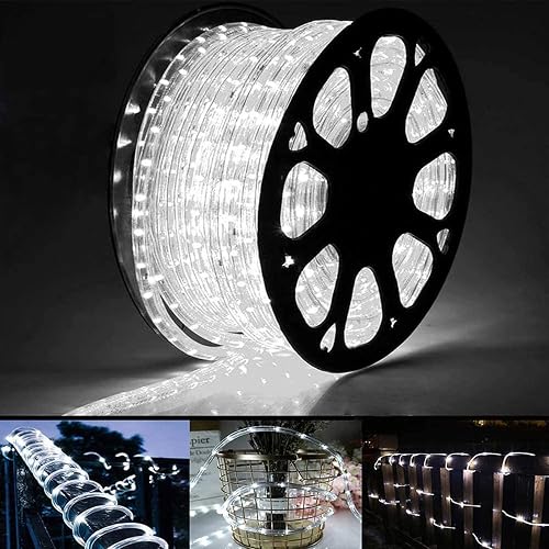 100ft LED Rope Lights Outdoor, 720 LED Connectable and Flexible