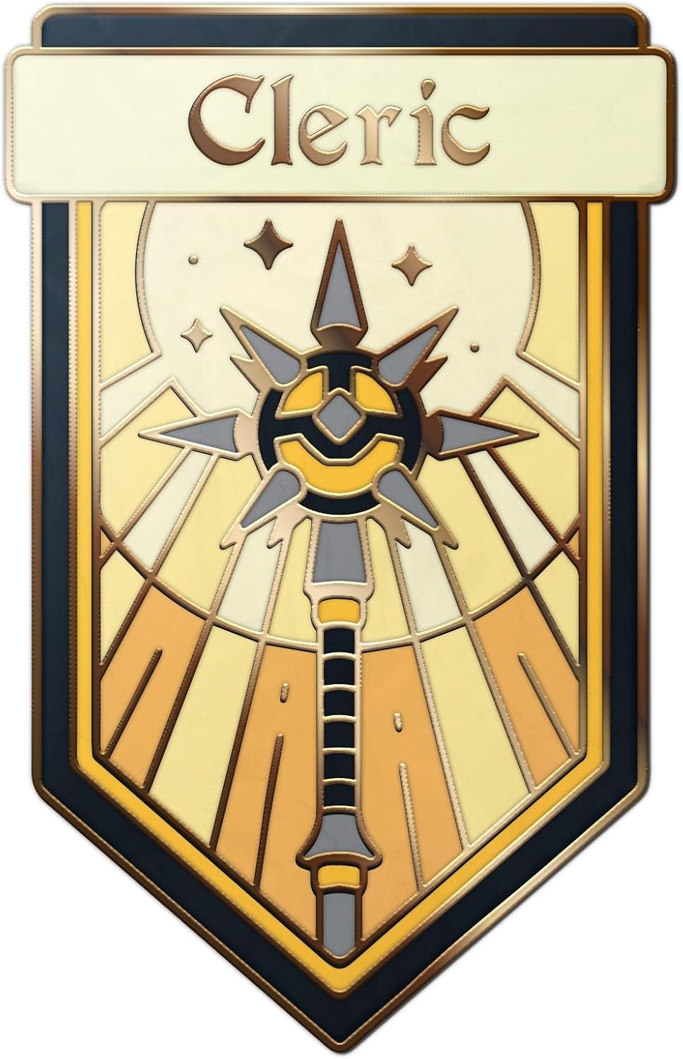 Norse Foundry Class Pin | Game Master Hard Enamel Pin | Gold-Tone Metal Collector’s Lapel Badge with Rubber Clasp | 1.5 Inch Premium DND, RPG, and Tabletop Gaming Accessory for Storytellers