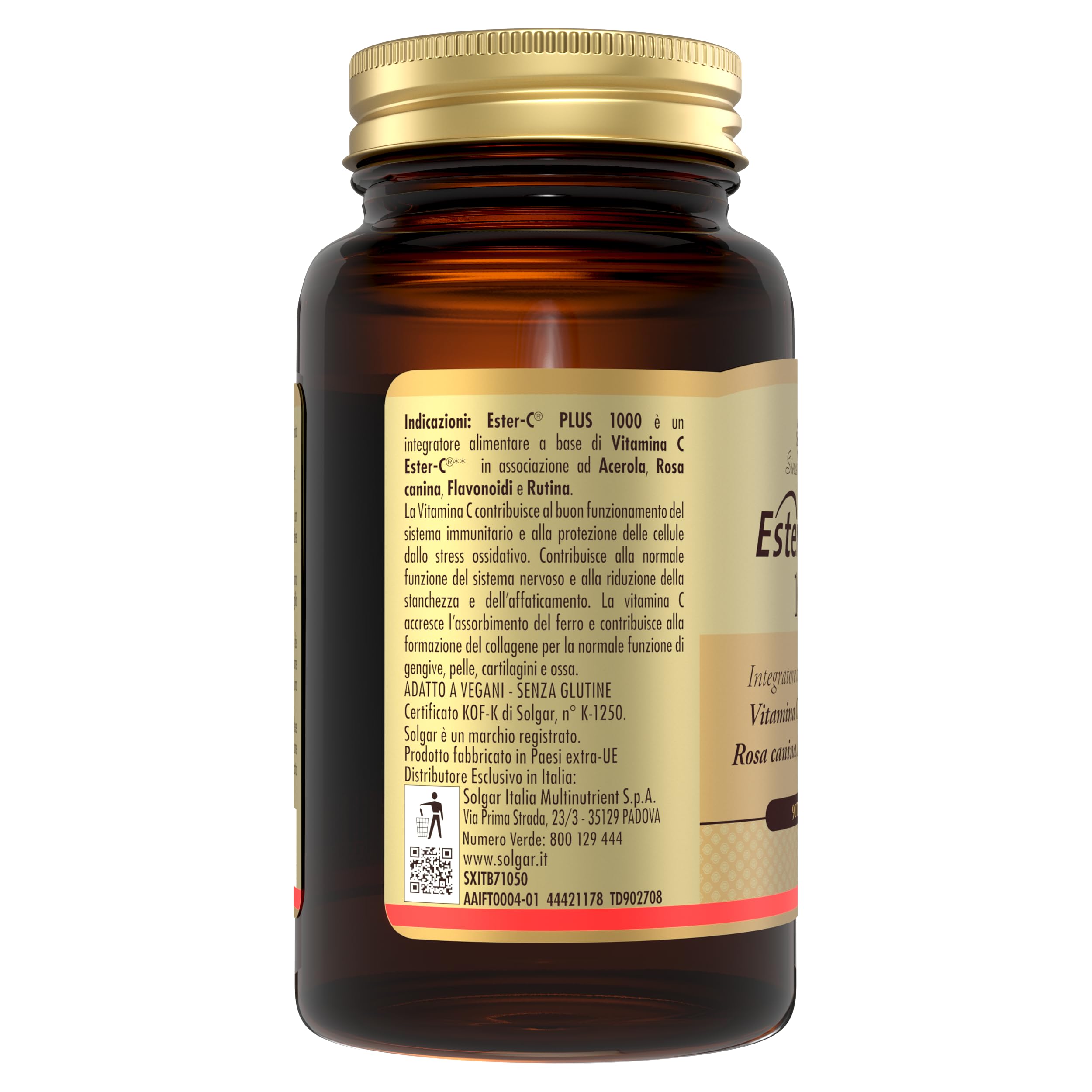 Solgar Ester C Plus 1000 90 tavolette
