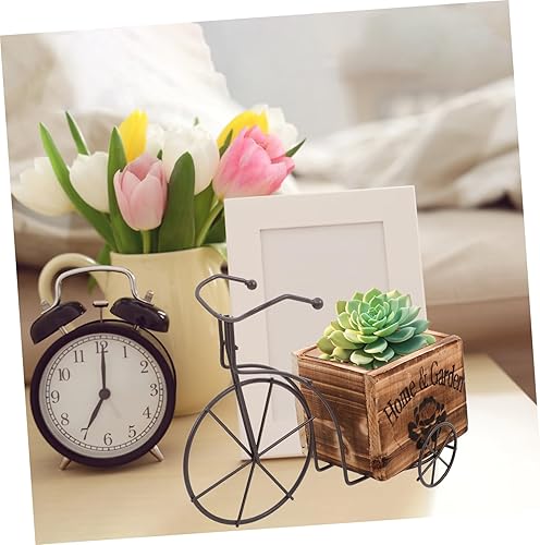 Vista 6 de Yardwe Caja de adorno de madera para manualidades