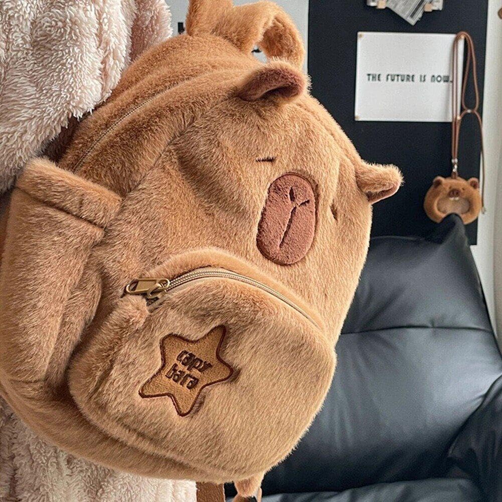 Capybara, reisboekentas met etui en draagtas - esthetische
