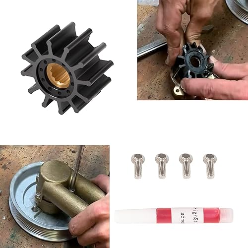 Miniatura 5 de YMT Adecuado para Volvo Penta Raw Sea Water Pump Kit de reparación Se adapta a MUCHOS 3.0 4.3 5.0 5.7 7.4 8.1 L