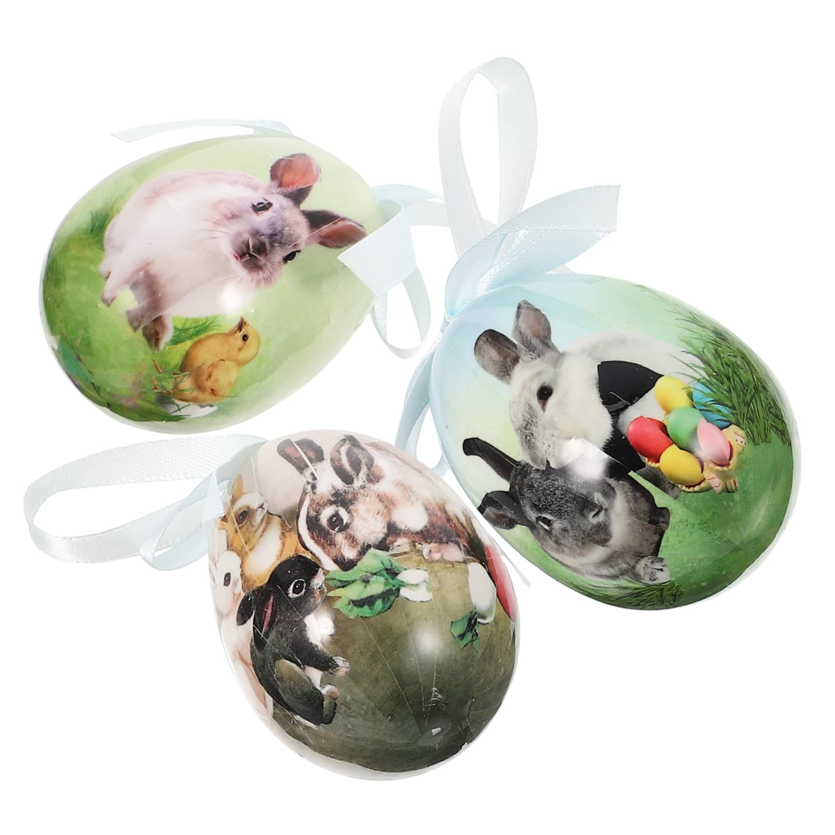 PRETYZOOM 5 Set Di Decorazioni Pasquali Decorazioni Pasquali Per La Casa Ornamenti Pasquali Forma Pasquale Decorazione Appesa Decorativa 3 Pezzi * 5