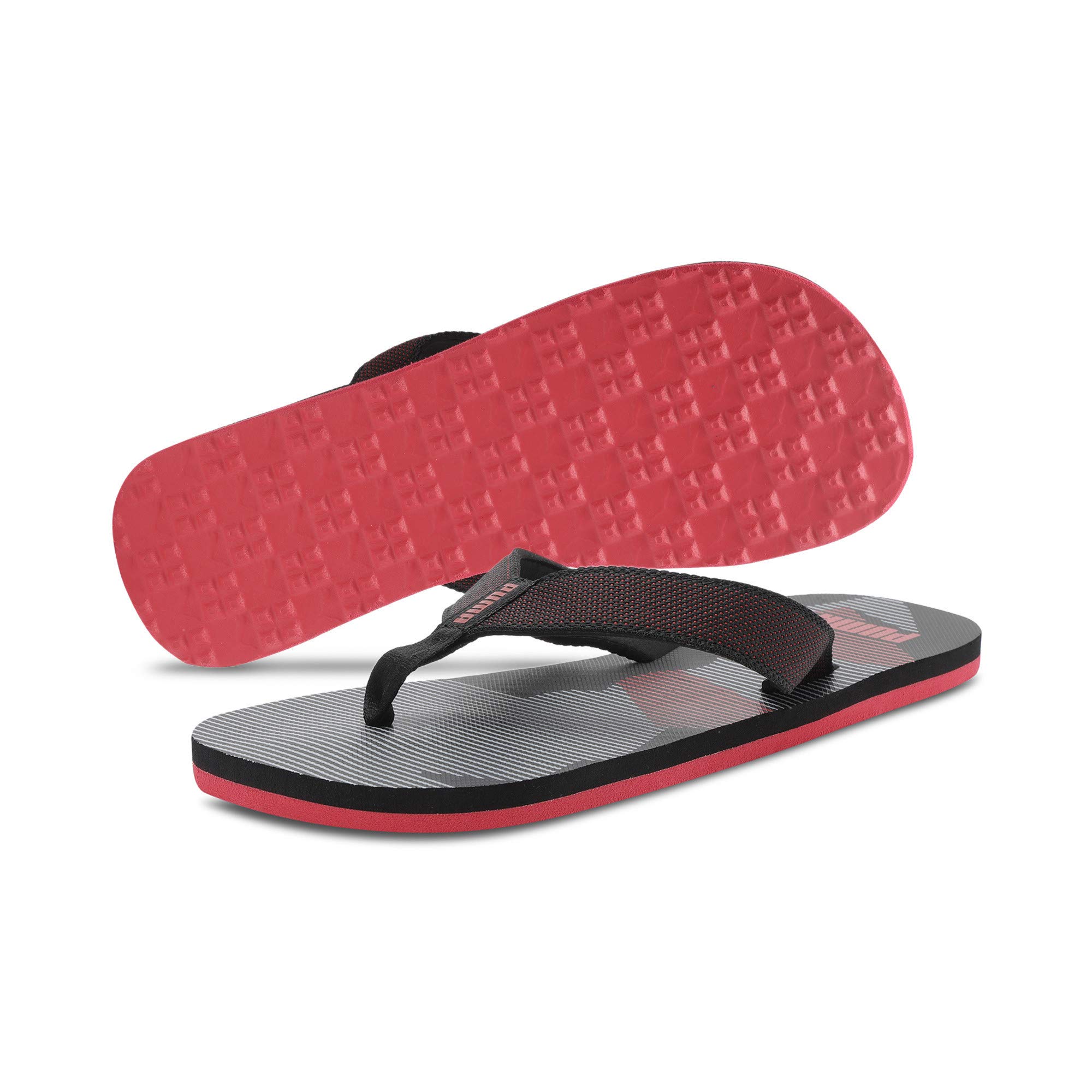 Puma Unisex Adult Beatbox Idp Puma Black-Puma White-High Risk Red Flip-Flops-6UK (37329702_6) (B07V8N9YHZ) Amazon Price History, Amazon Price Tracker