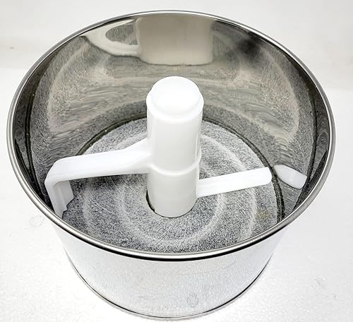 Miniatura 4 de Tabakh Max - Molinillo húmedo de piedra de 2 litros con amasadora Atta y raspador de coco, 110 V, gris