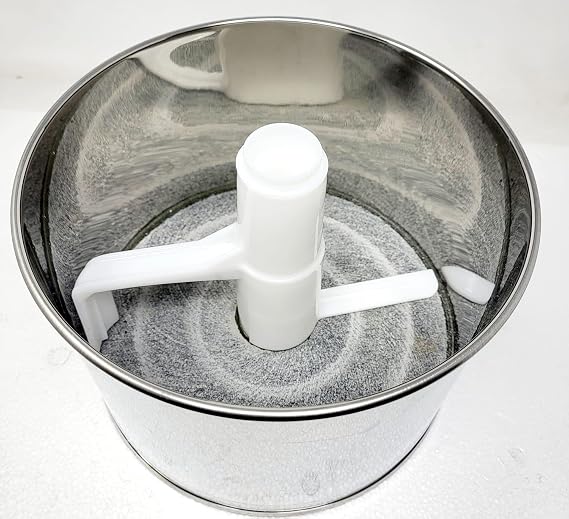 Tabakh Max 2-Liter Stone Wet Grinder with Atta Kneader & Coconut Scraper, 110V, Gray
