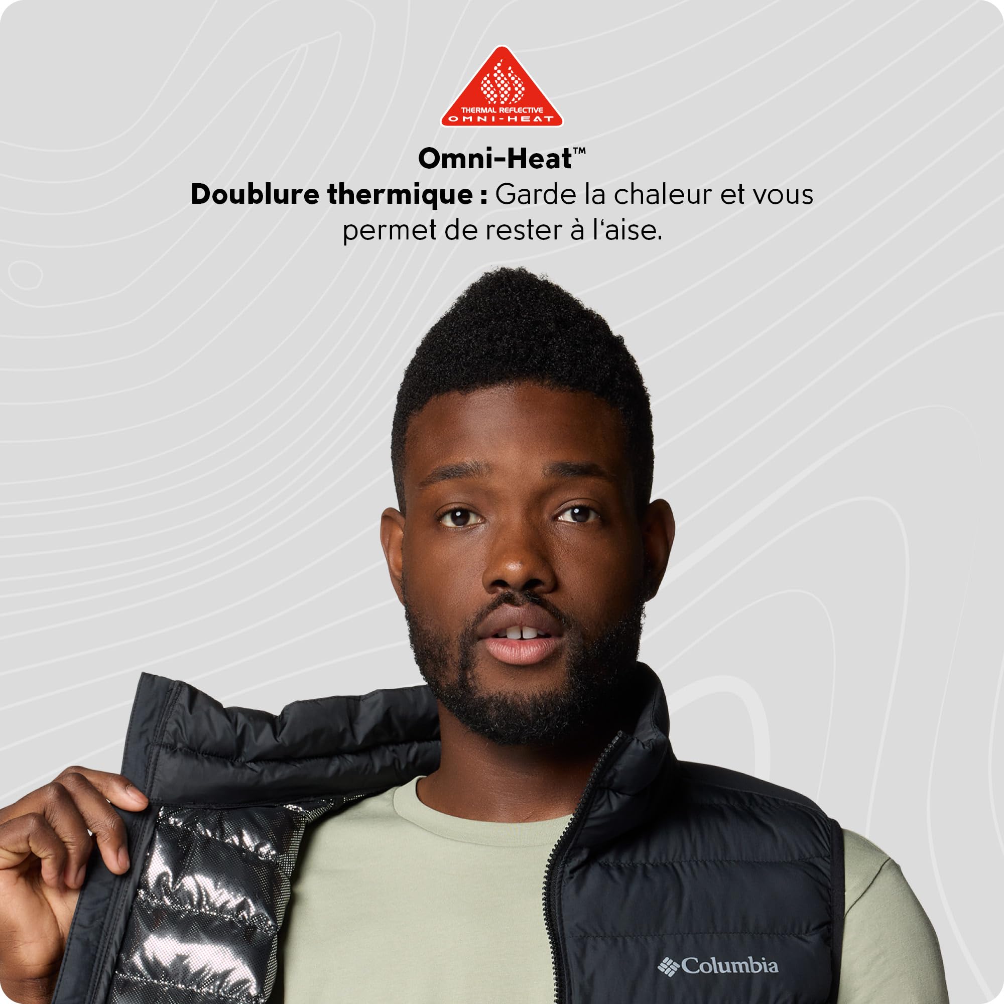 Columbia Powder Lite II Vest, Doudoune Sans Manches pour Homme