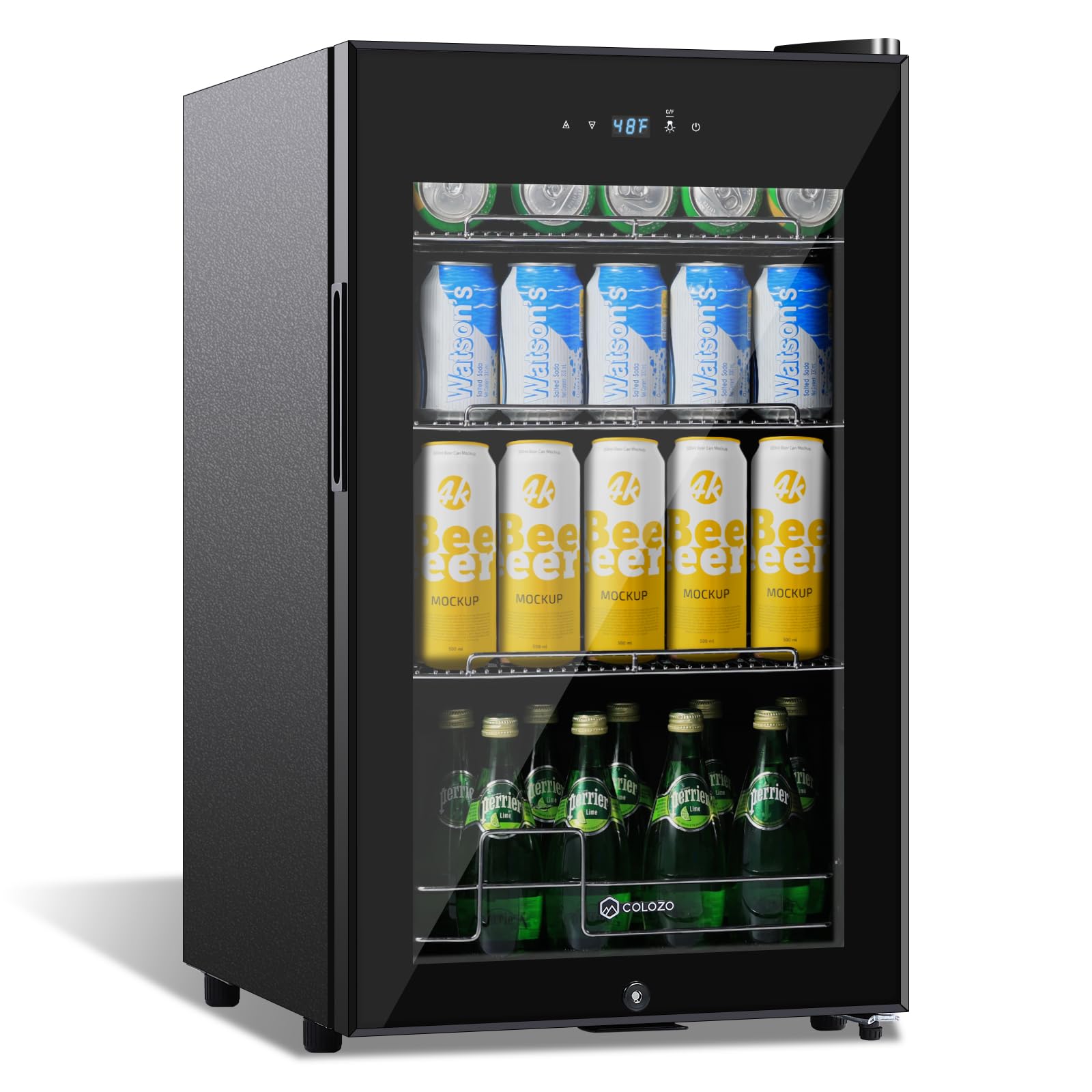 COLOZO 17 Inch 96-Can Beverage Cooler
