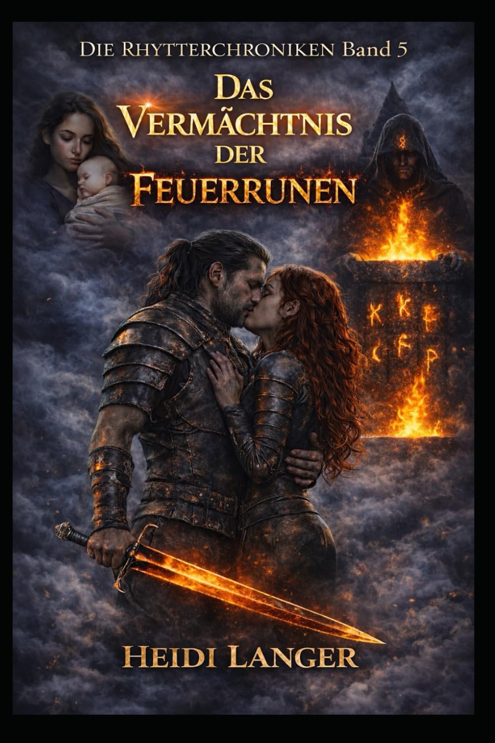 Das Vermächtnis der Feuerrunen: Die Rhytterchroniken Band 5