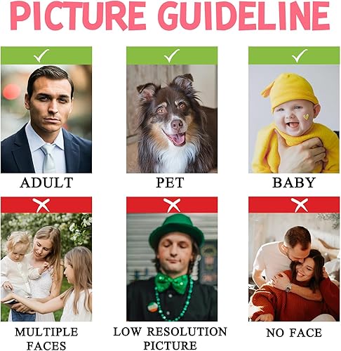 Miniatura 9 de Spricoz Almohada personalizada para mascotas, regalos fotográficos personalizados para el día de la madre, día del padre, cumpleaños, regalos