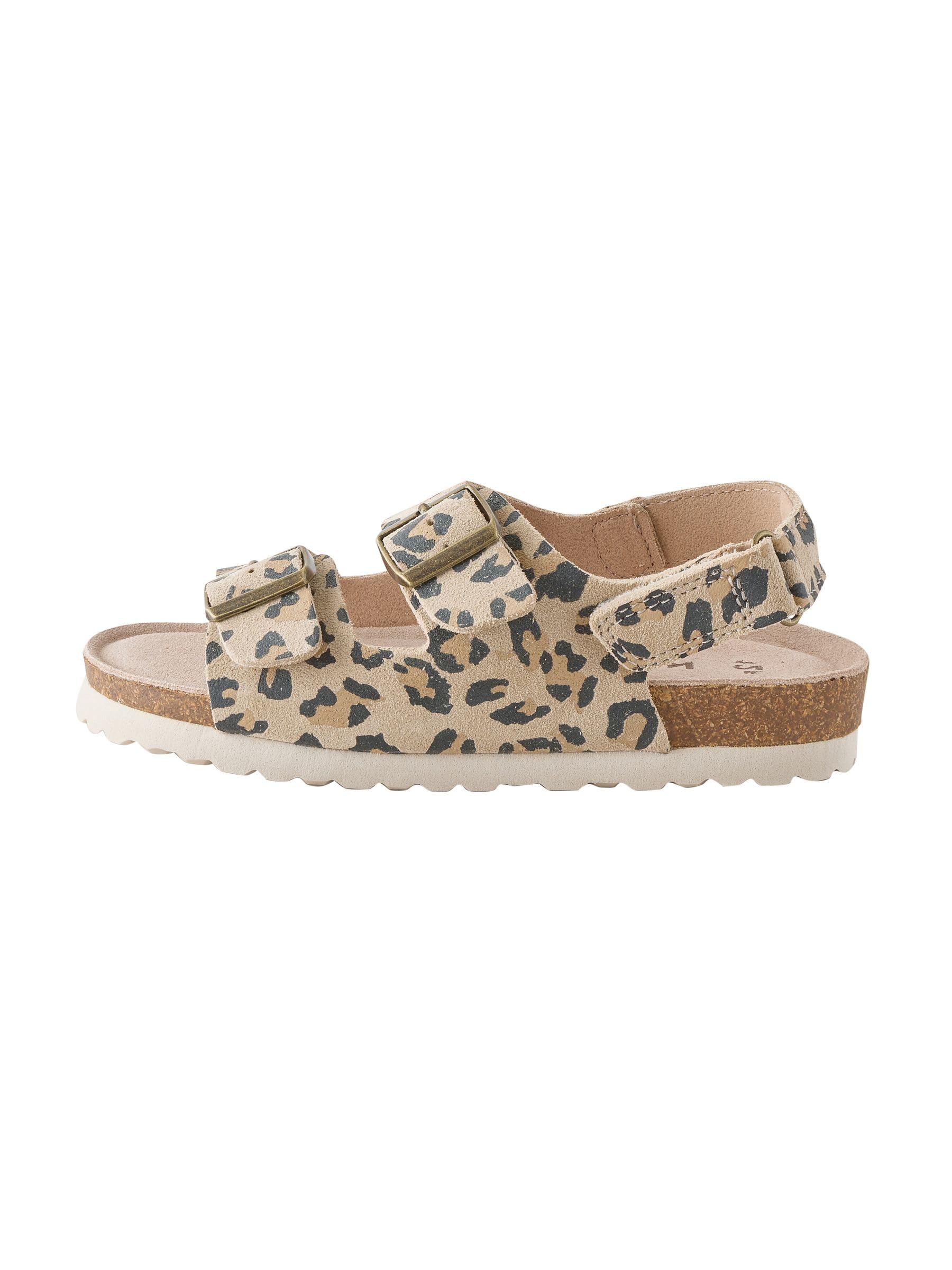 NEXT Mädchen Sandalen mit Korksohle und Klettverschluss