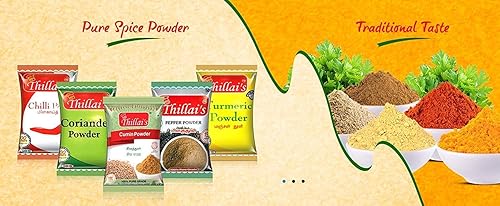 Thillais Masala Indian Easy Chettinad Chicken Masala Mix 1.76 oz 100% especias naturales