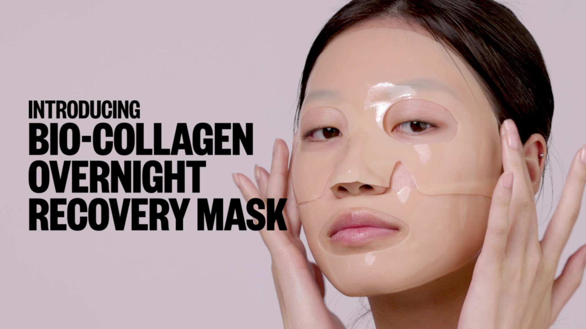 PEACE OUT Overnight Bio-Collagen Recovery Face Mask, Hydrating Overnight Sheet Mask with Vegan Collagen and Hyaluronic Acid, Helps Calm and Restore Skin, 1 Count