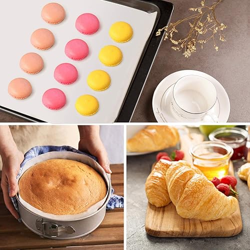 Miniatura 5 de SS SHOVAN 3 hojas de teflón de PTFE blanco para hojas de transferencia de prensa de calor, 16 x 20 pulgadas, papel de transferencia de calor