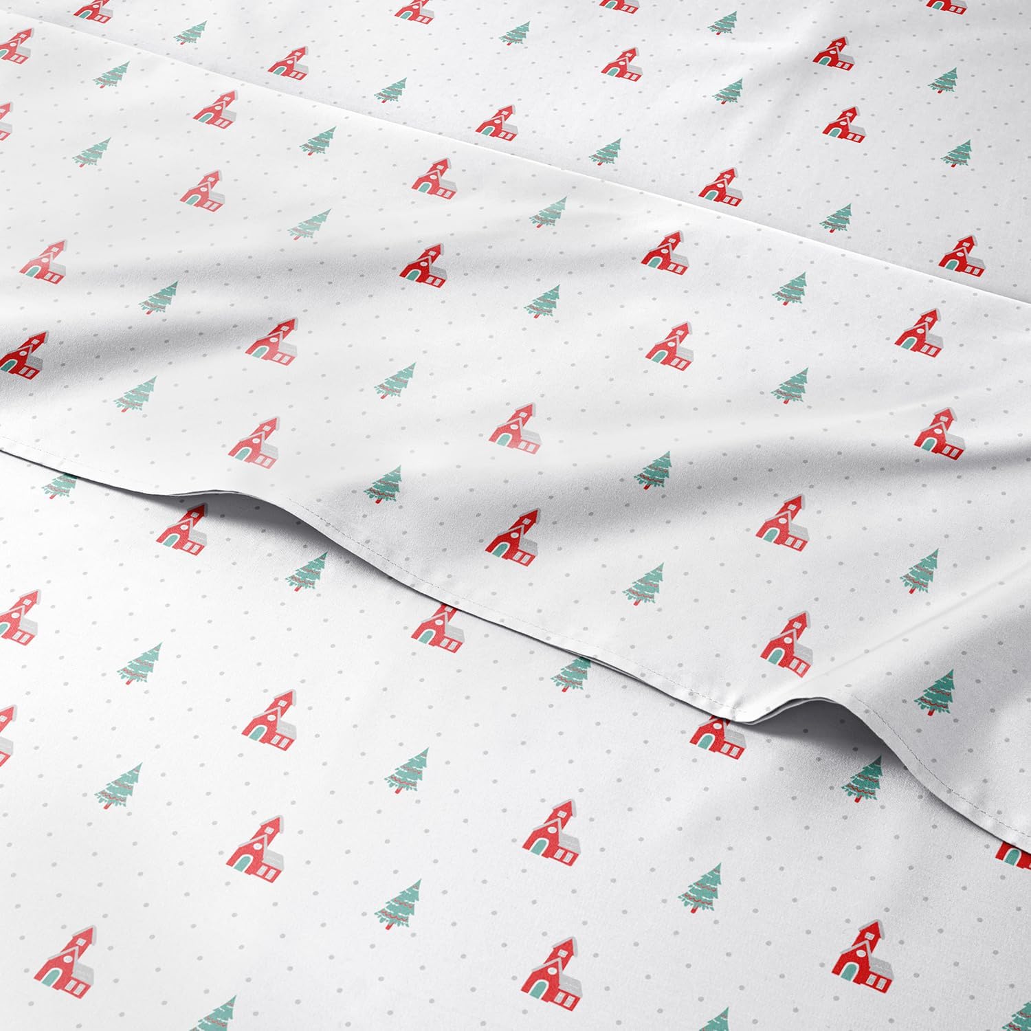 Full Christmas Sheets 4 Piece Deep Pocket Christmas Sheet