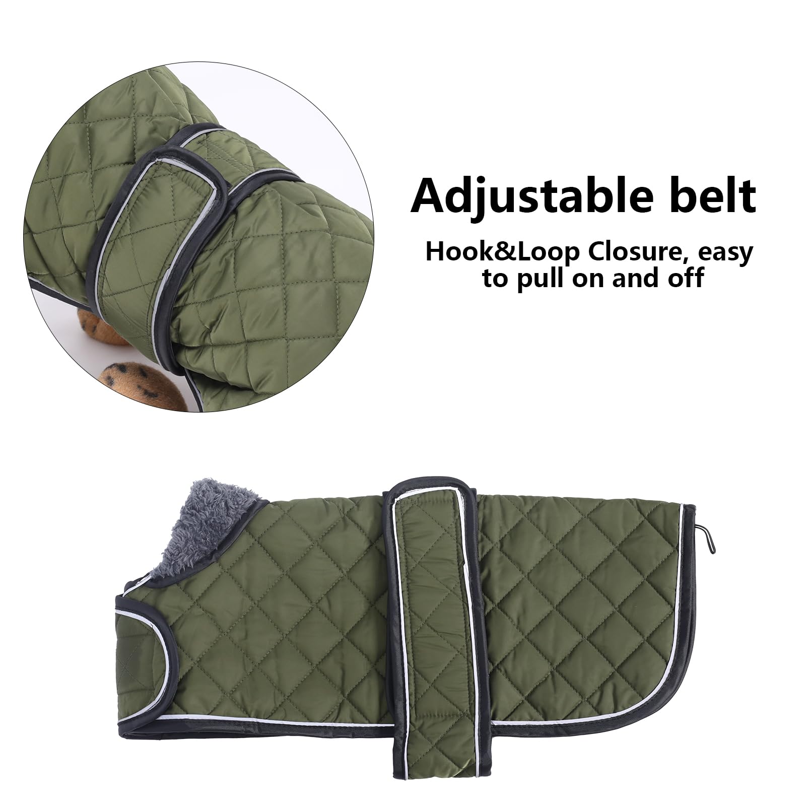 DachsDesign® Teckel Jas Fleece - Bruin kopen? - De Teckelshop