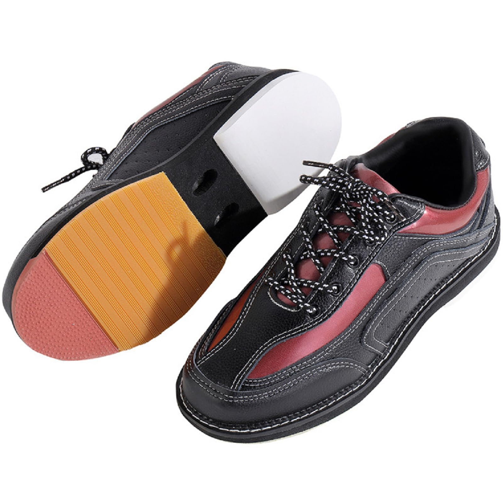 Sport Scarpe da Bowling,Scarpe da Bowling Uomo,Scarpe da Bowling Donna,Scarpe da Bowling da Giardino,Leggere Antiscivolo,vestibilità Comoda,per hobbisti e Appassionati Occasionali